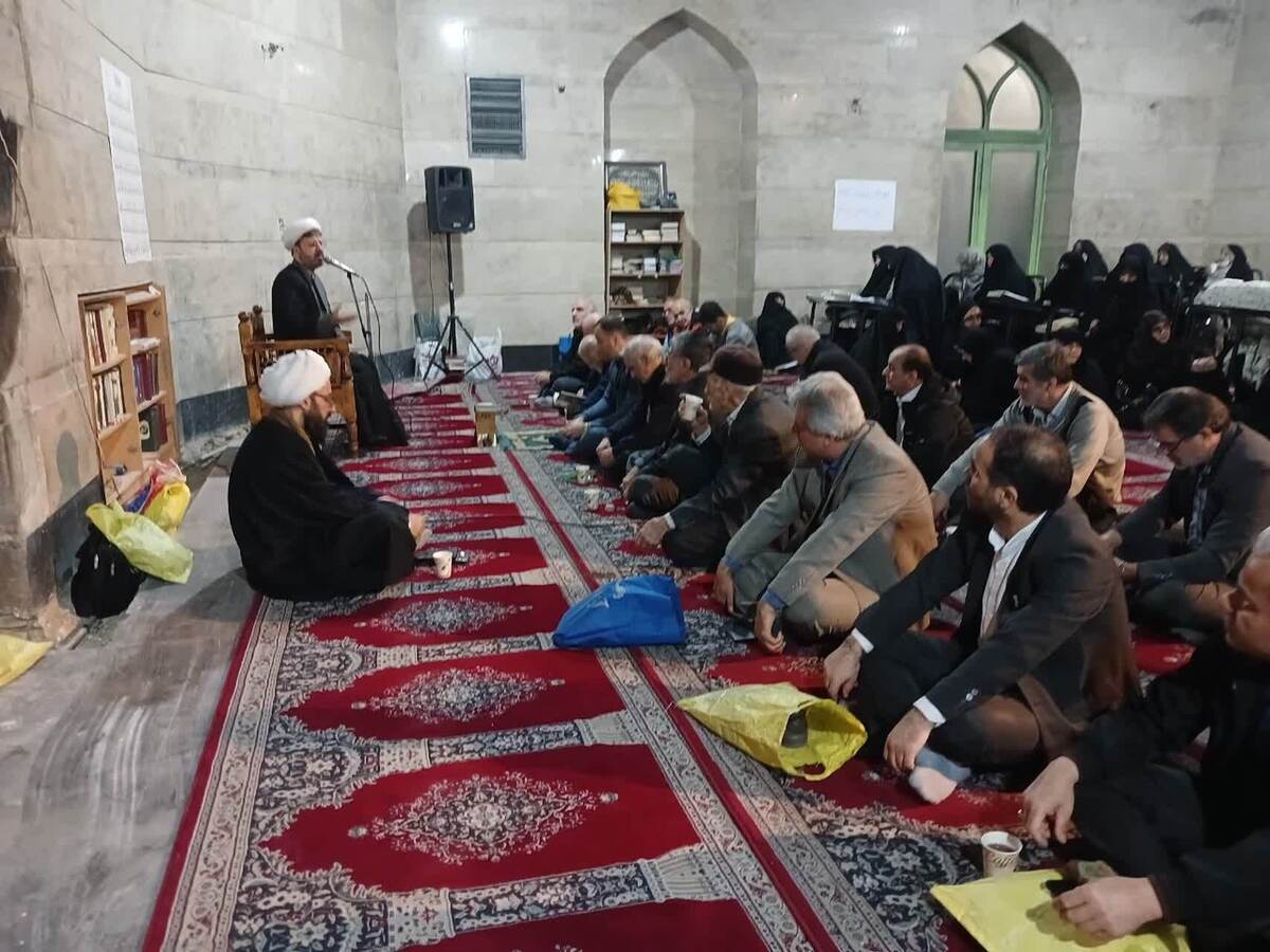 برگزاری طرح فرهنگی اجتماعی شب‌های انقلاب در مسجد مهدویه کرج