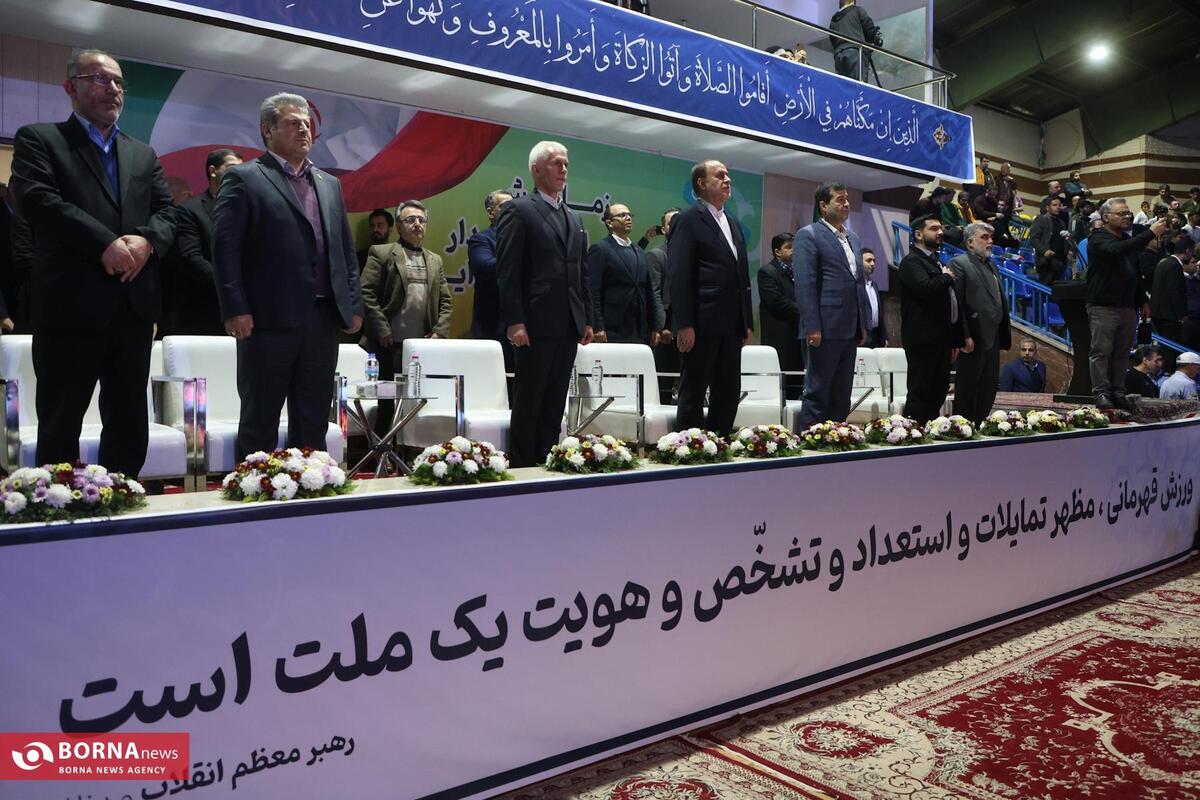 برپایی جشن بزرگ اقتدار ورزش ایران در مجموعه ورزشی شهید شیرودی