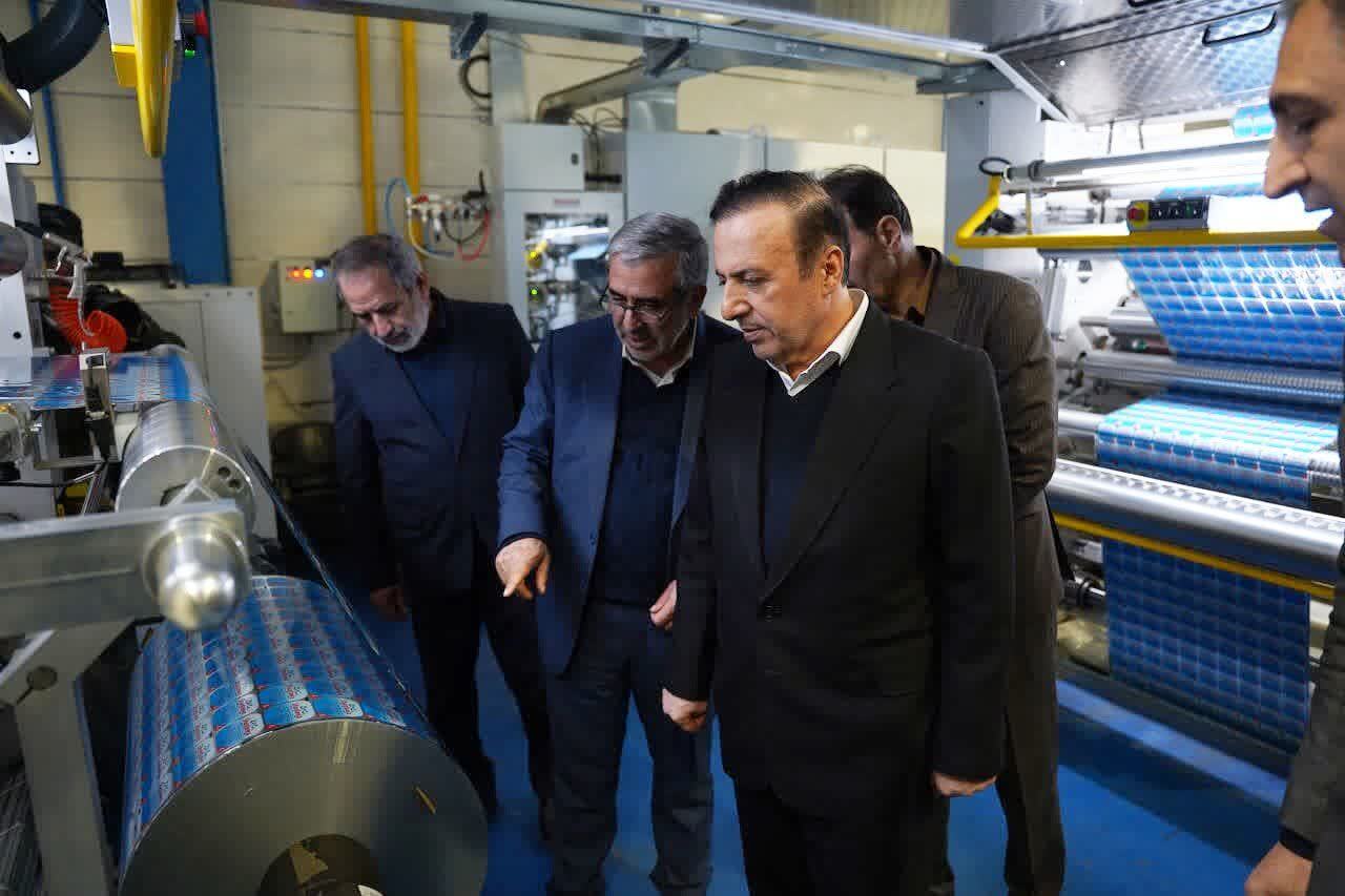 طرح توسعه شرکت ایران رول در قزوین افتتاح شد طرح توسعه شرکت ایران رول در قزوین افتتاح شد