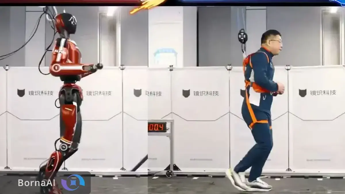 سریع‌ترین ربات انسان‌نما جهان با سرعت ۱۰ متر بر ثانیه رونمایی شد+فیلم