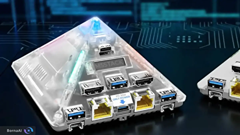 رایانه هرمی ۲۵۰ دلاری برای اجرای هوش مصنوعی بدون اینترنت رونمایی شد+فیلم