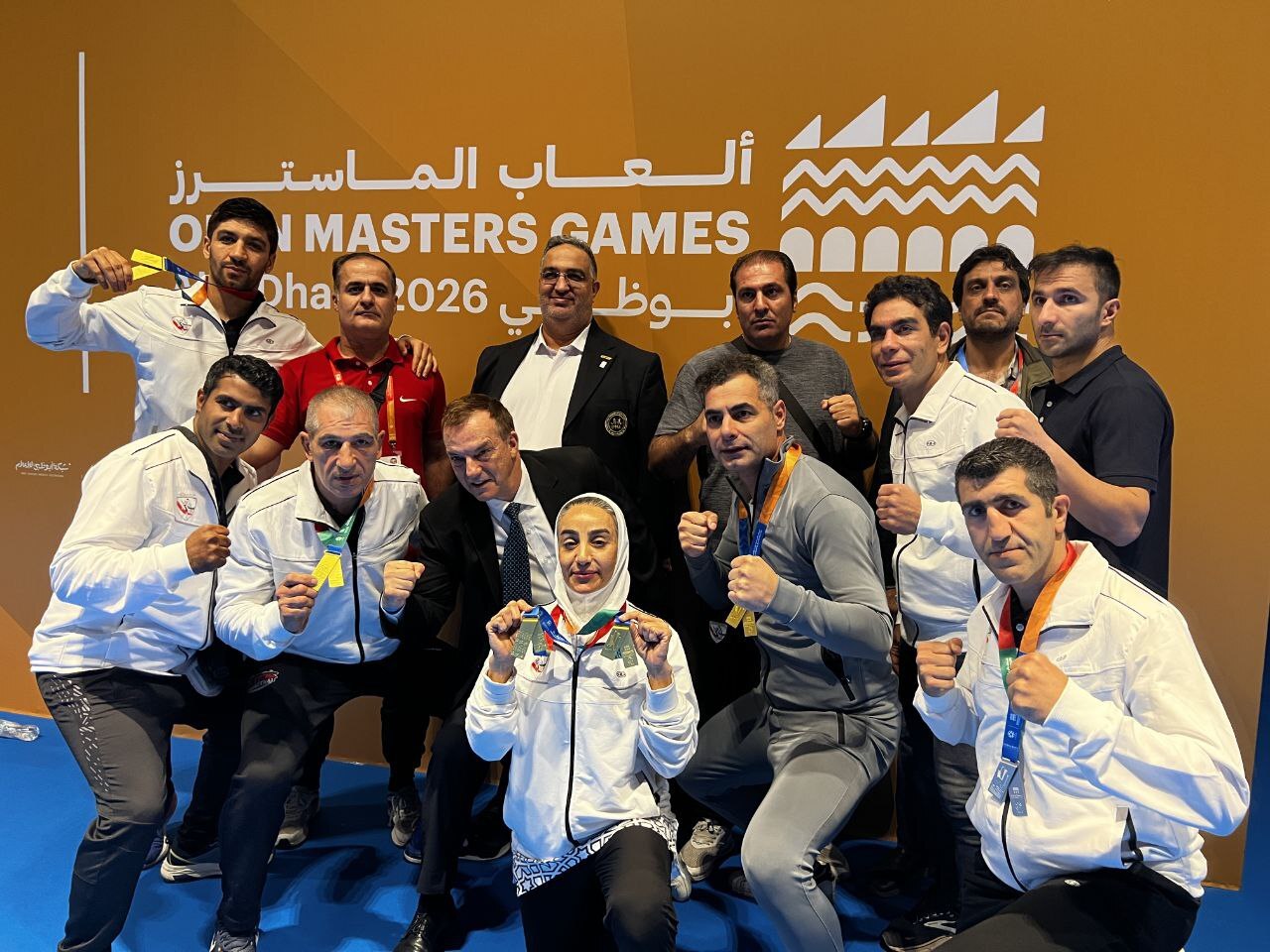 ۱۲ مدال رنگارنگ در سبد ملی‌پوشان موی‌تای ایران از رقابت های مسترز ابوظبی