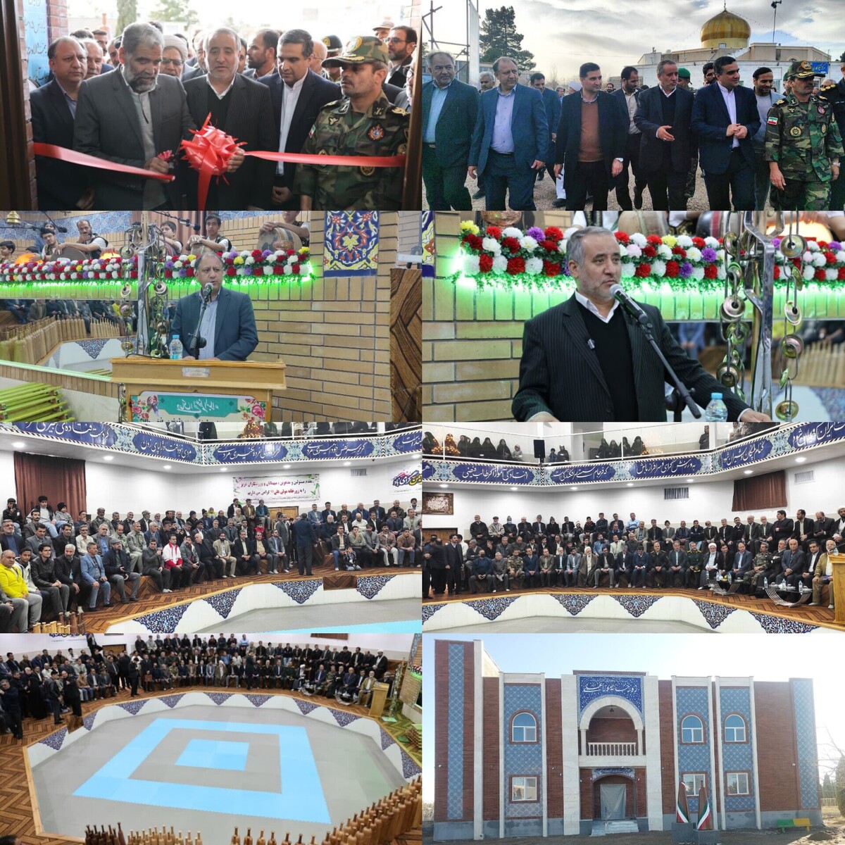 آیین افتتاح و بهره برداری از زورخانه مولا علی علیه السلام شهرستان قاین