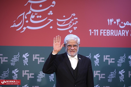 حضور محمدرضا عارف در جشنواره فیلم فجر