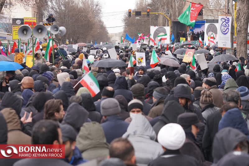 حضور پرشور مردم اردبیل در راهپیمایی ۲۲ بهمن ۱۴۰۴ / تجدید بیعت عملی با آرمانهای انقلاب اسلامی حضور پرشور مردم اردبیل در راهپیمایی ۲۲ بهمن ۱۴۰۴ / تجدید بیعت عملی با آرمانهای انقلاب اسلامی