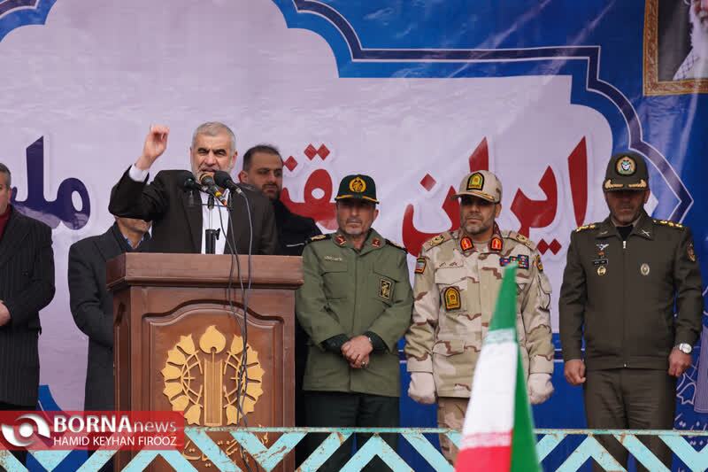 حضور پرشور مردم اردبیل در راهپیمایی ۲۲ بهمن ۱۴۰۴ / تجدید بیعت عملی با آرمانهای انقلاب اسلامی حضور پرشور مردم اردبیل در راهپیمایی ۲۲ بهمن ۱۴۰۴ / تجدید بیعت عملی با آرمانهای انقلاب اسلامی
