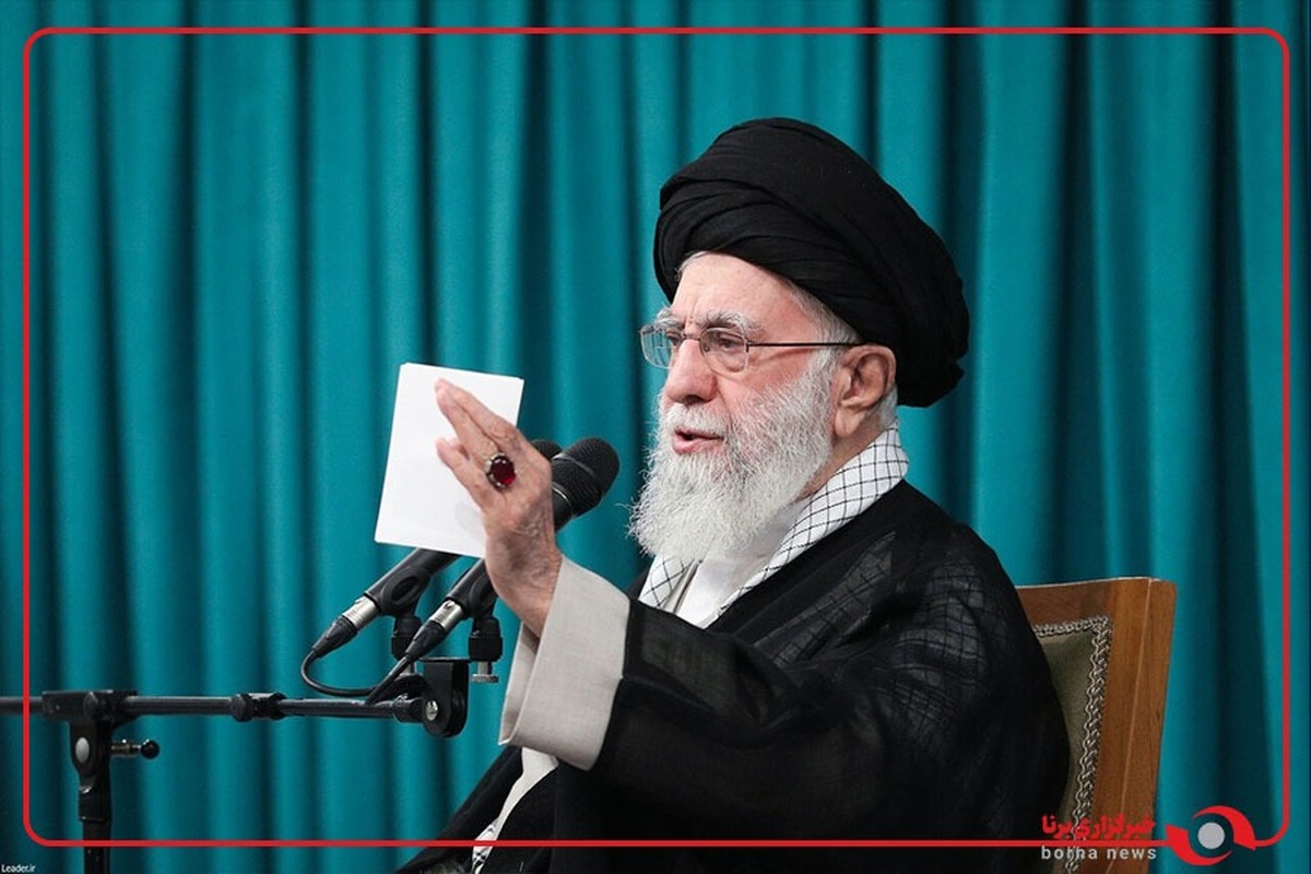 پاسخ رهبر معظم انقلاب به تهدیدهای رئیس‌جمهور آمریکا: میگوید ارتش ما قوی‌ترین ارتش دنیا است