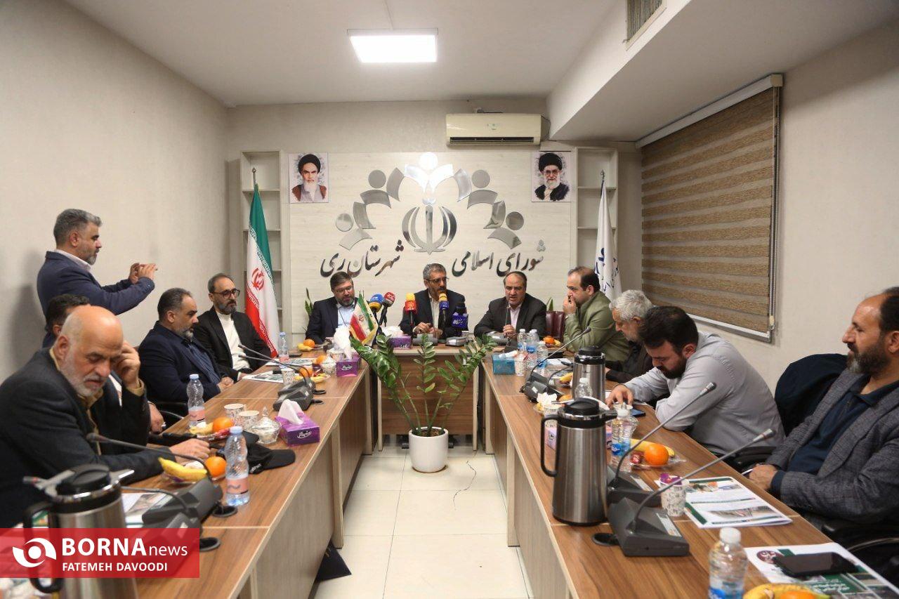 واکاوی مشکلات حوزه شهری ری با حضور رییس شورای اسلامی استان تهران
