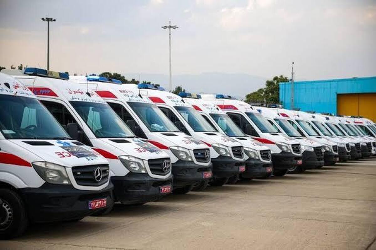 آغاز نوسازی ناوگان اورژانس؛ توزیع ۱۰۰ آمبولانس جدید در کشور
