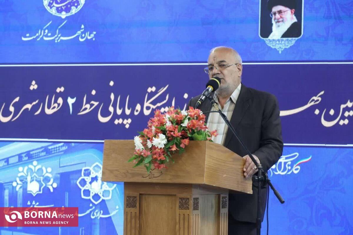 ایجاد خطوط قطار شهری راه حل کلان شهرها برای جابه‌جایی جمعیت انبوه