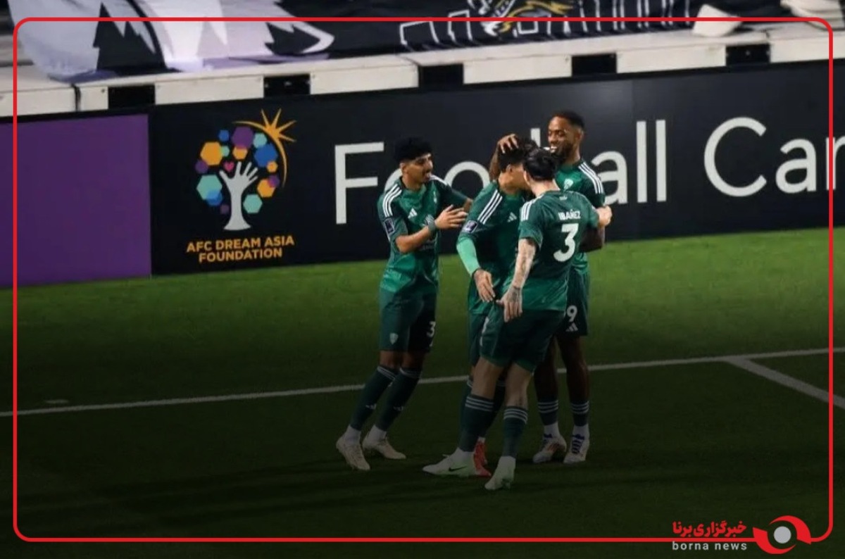 گل اول الاهلی توسط گالنو در دقیقه 35