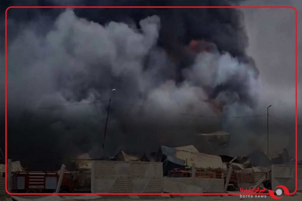 آتش‌سوزی مجدد در بندر شهید رجایی