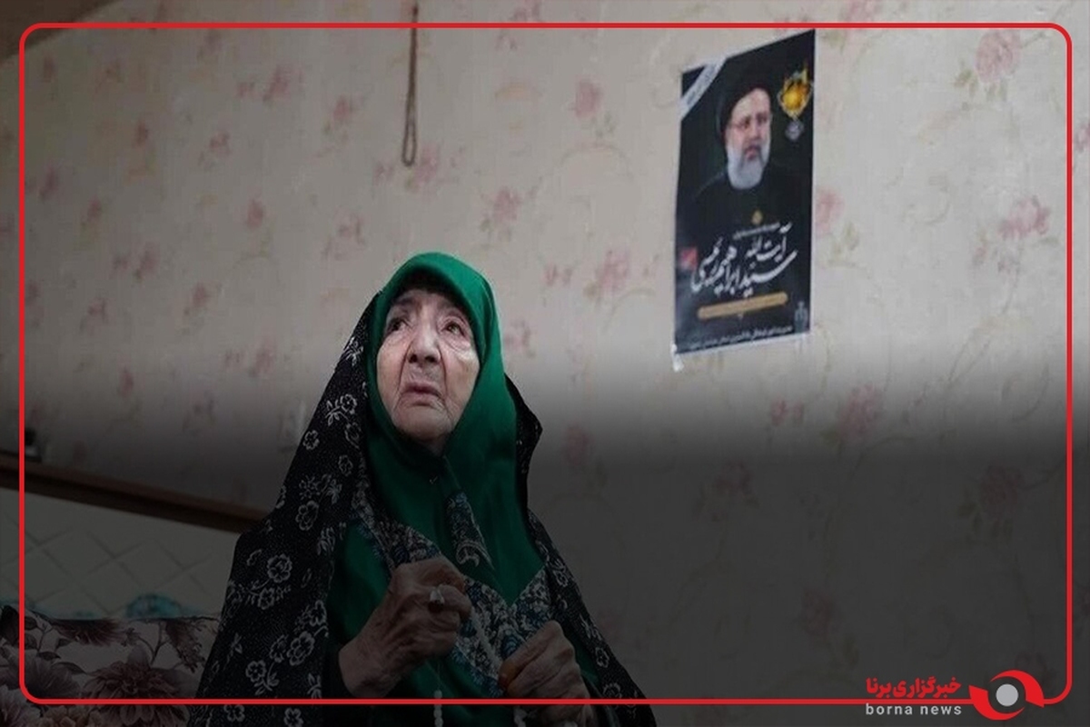 رئیس‌جمهور به دیدار مادر شهید رئیسی رفت