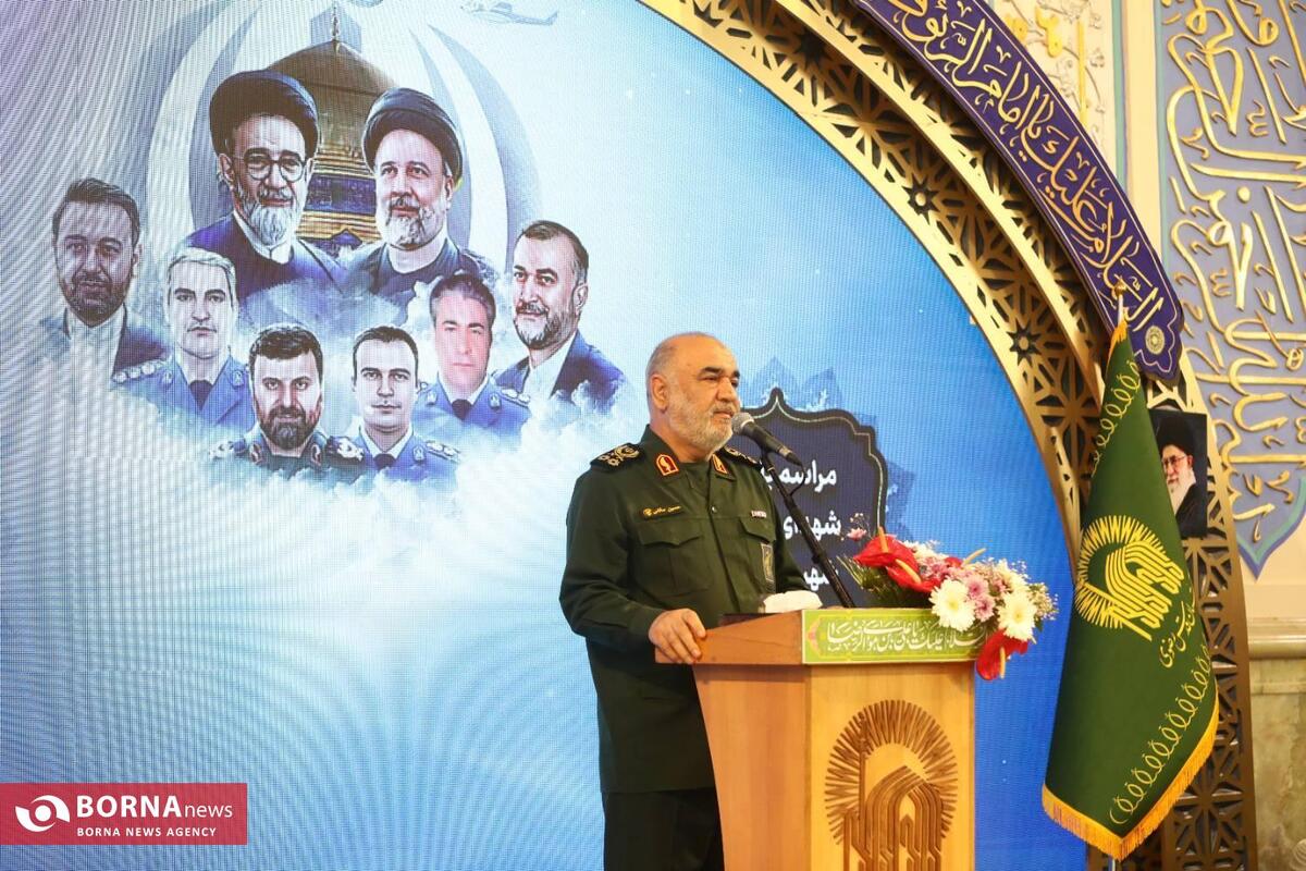 سردار سلامی: شهید رئیسی با شهادتش الگو‌یی جاودانه برای ملت ایران شد