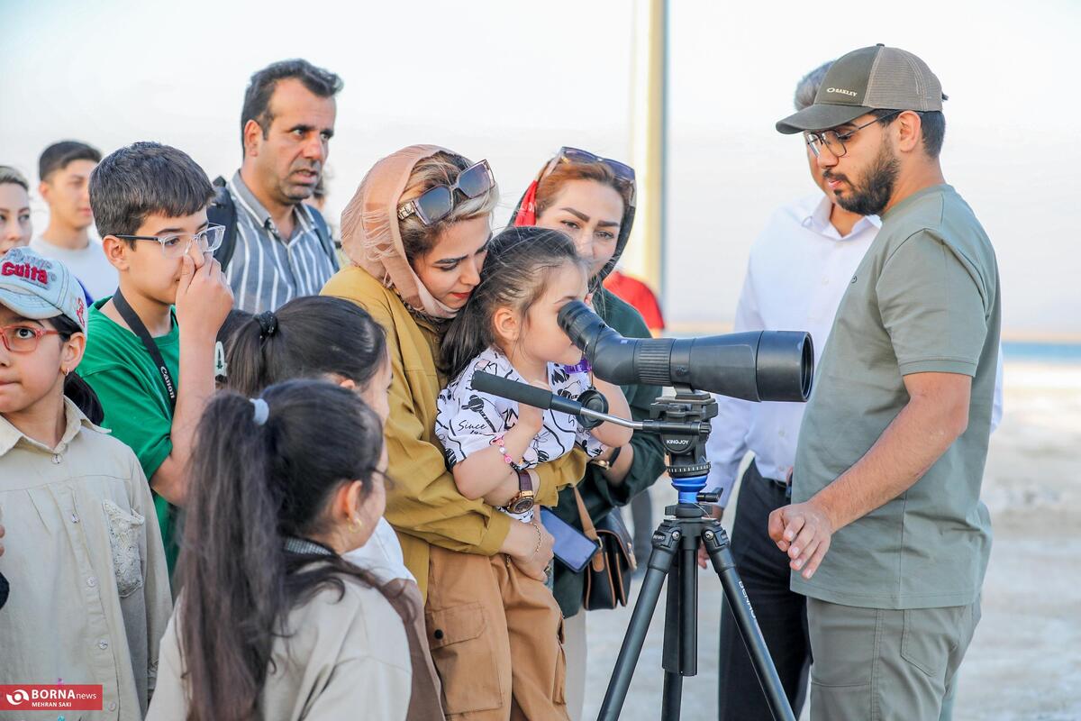 روز جهانی پرندگان مهاجر در تالاب میقان اراک