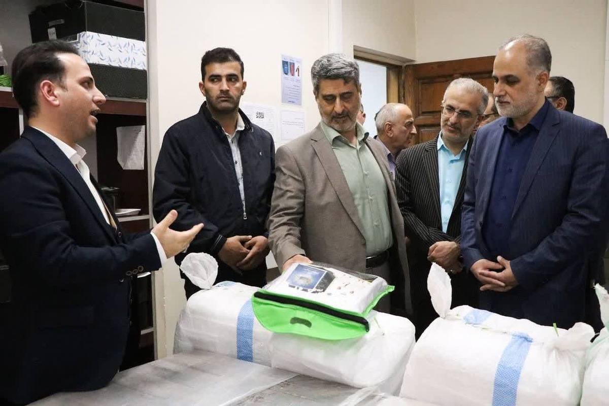 بازدید رئیس کل دادگستری استان گیلان از صنایع ریسندگی و بافندگی پیشروتاب