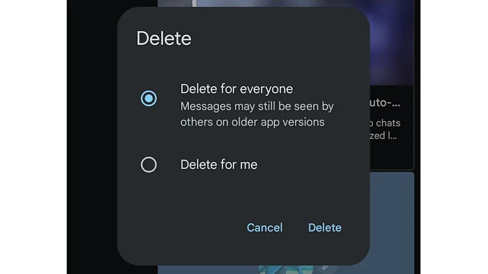 گزینه «حذف برای همه» به گوگل مسیجز اضافه شد