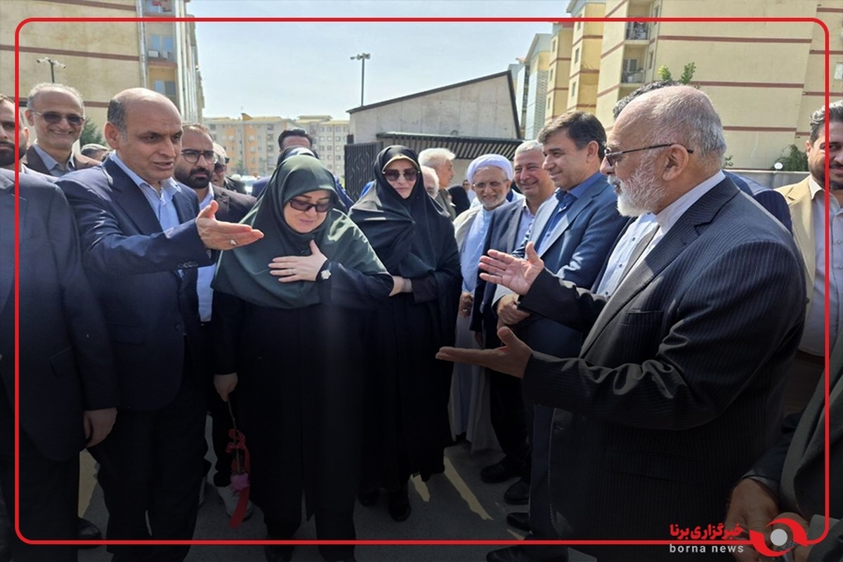 سخنگوی دولت، مدرسه خیرساز مهر اعظام را در منطقه محروم رشت افتتاح کرد