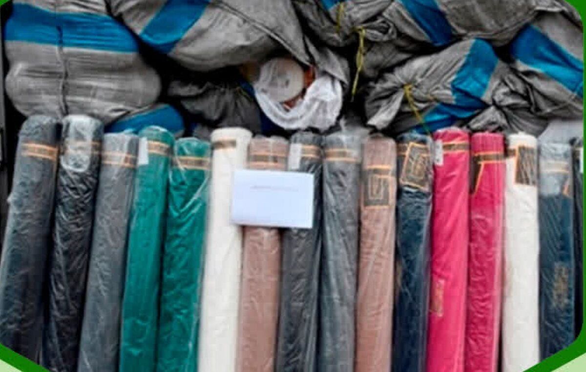 کشف محموله ۱۰۰ میلیاردی پارچه‌های قاچاق در قزوین