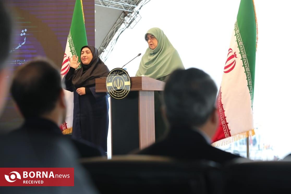 شانزدهمین نشست خبری سخنگوی دولت در بندر كاسپین منطقه آزاد انزلی برگزار شد