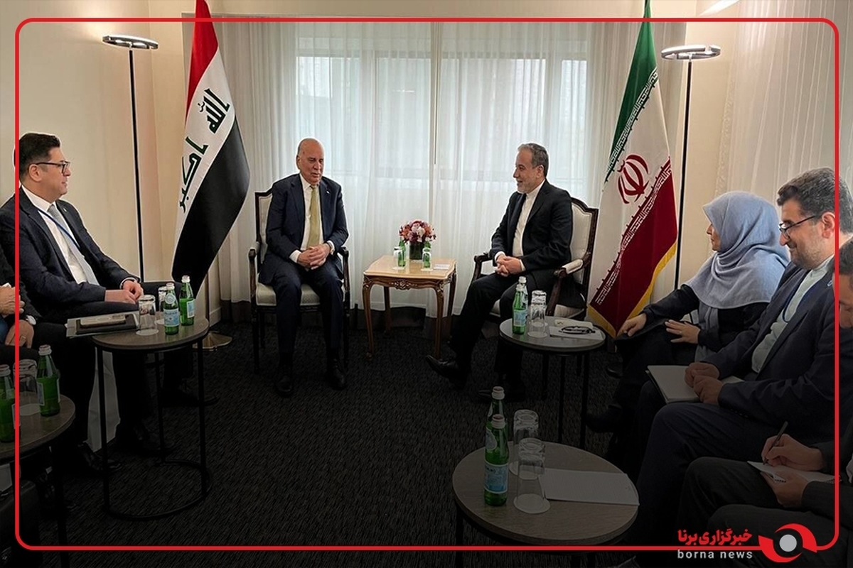 گزارش تصویری دیدار و گفتگوی سیدعباس عراقچی و فواد حسین وزرای امور خارجه جمهوری اسلامی ایران و عراق در تهران