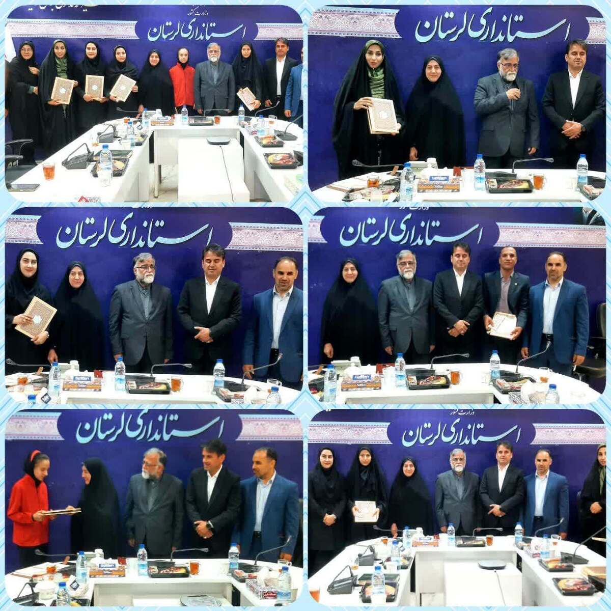 از دختران قهرمان  تکواندو لرستان تجلیل شد