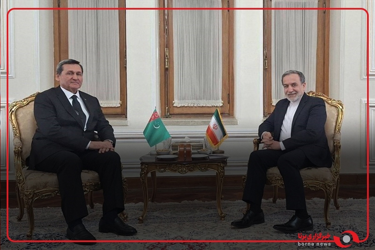 دیدار و گفتگوی اعضای هیئت حماس و رشید مردوف وزیر خارجه ترکمنستان با سیدعباس عراقچی وزیر خارجه جمهوری اسلامی ایران در حاشیه روز دوم مجمع گفتگوی تهران