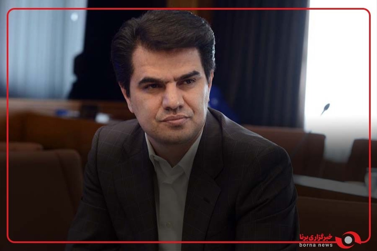 حمید عزیزی رئیس فدراسیون گلف در مراسم سالگرد شهدای خدمت