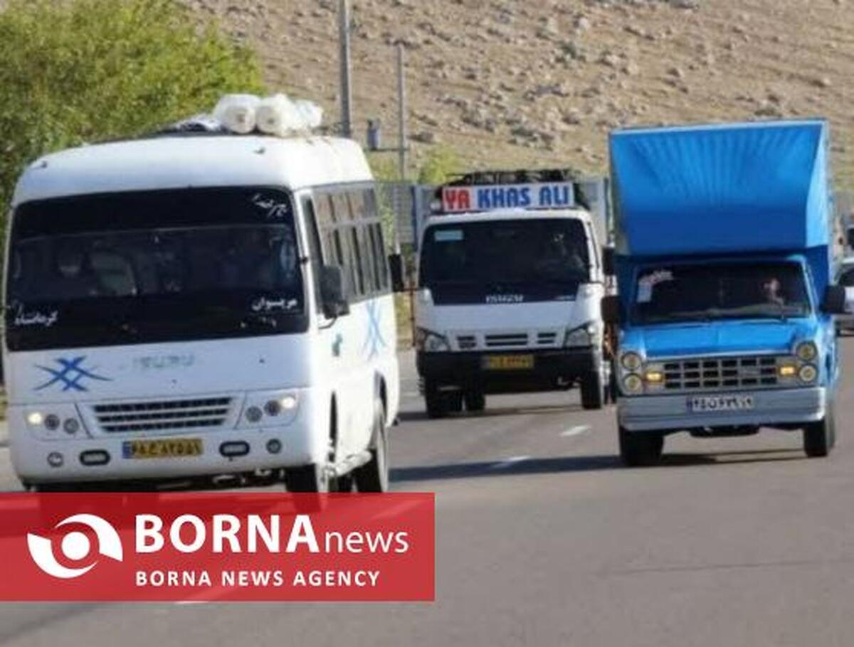 افزایش ۳۰ درصدی تردد وسایل نقلیه سبک در محور‌های مواصلاتی استان کرمانشاه