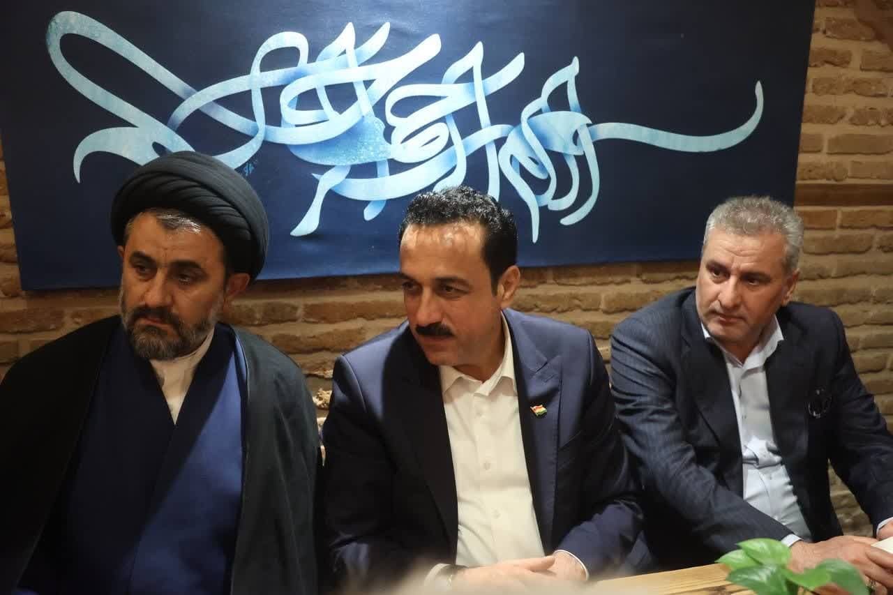 استاندار اربیل عراق از کاروانسرای تاریخی سعدالسلطنه قزوین دیدن کرد