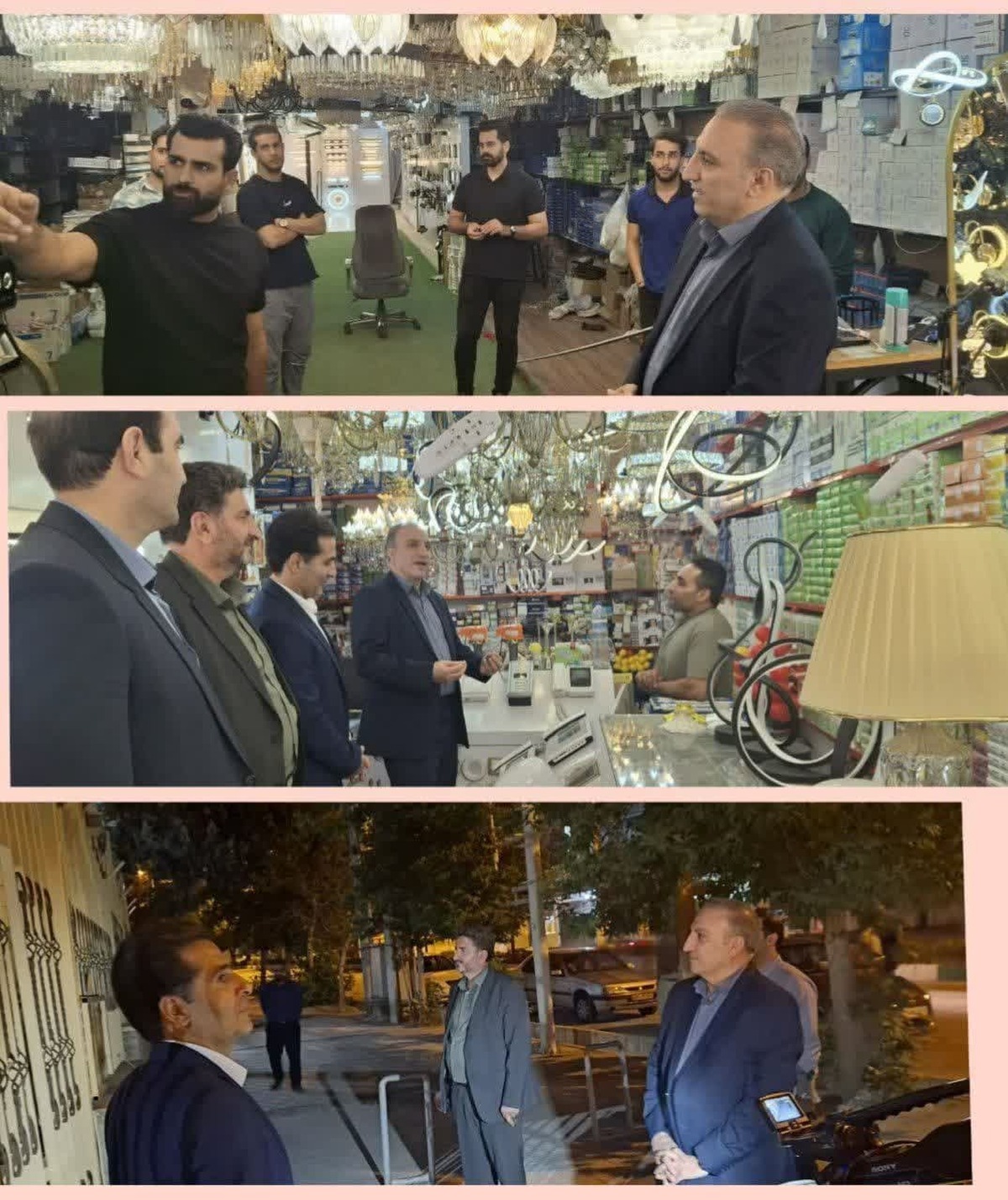 بازدیدسرزده و میدانی مدیرعامل برق لرستان از سطح شهر خرم‌آباد برای مدیریت مصرف