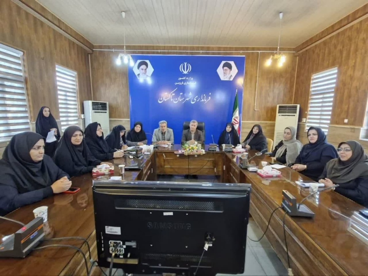 بانوان تاکستان نقش موثری در عرصه های اقتصادی و اجتماعی دارند