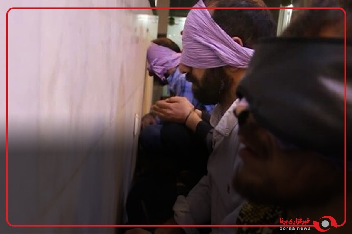 تصاویری از دستگیری اعضای شبکه تروریستی داعش در تهران