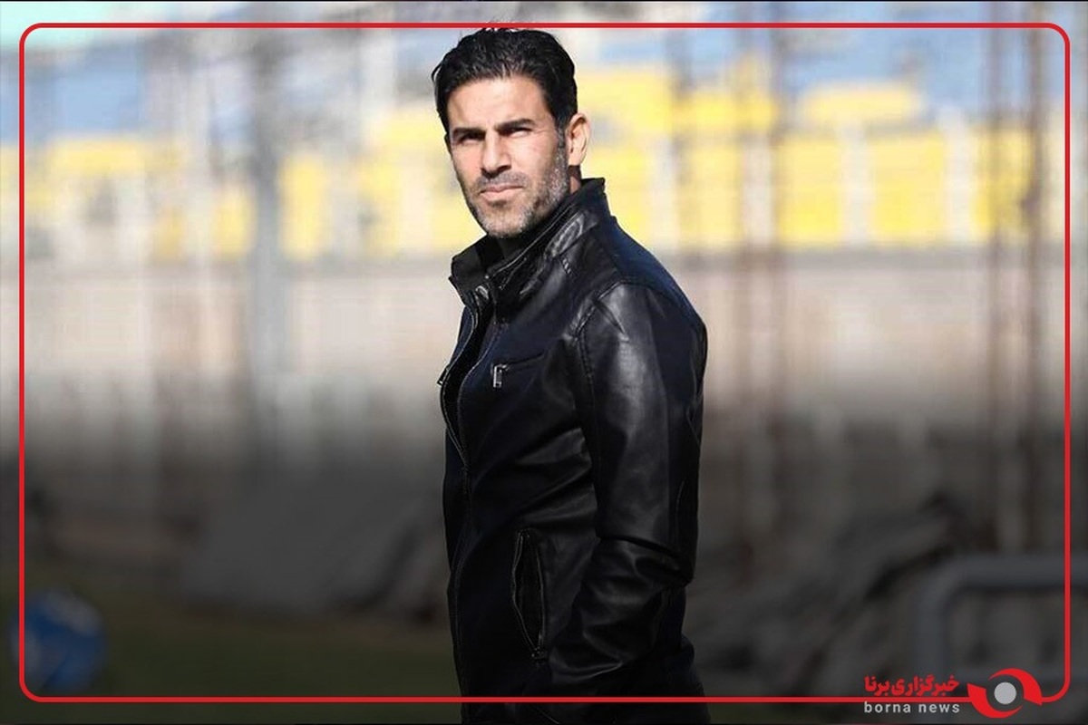 حسین بادامکی در مراسم توپ طلا