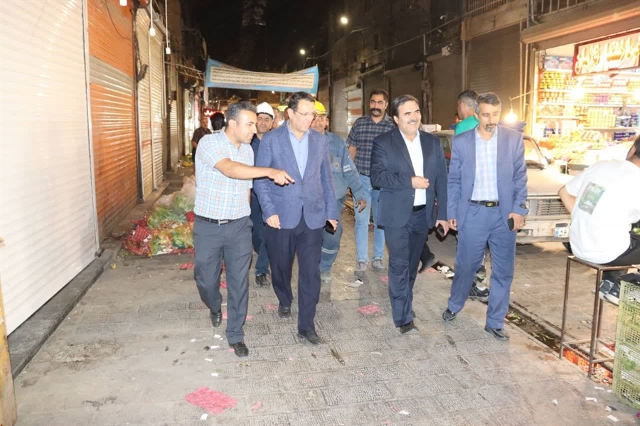 نوسازی و بهسازی شبکه برق بازارسنتی قزوین کلید خورد