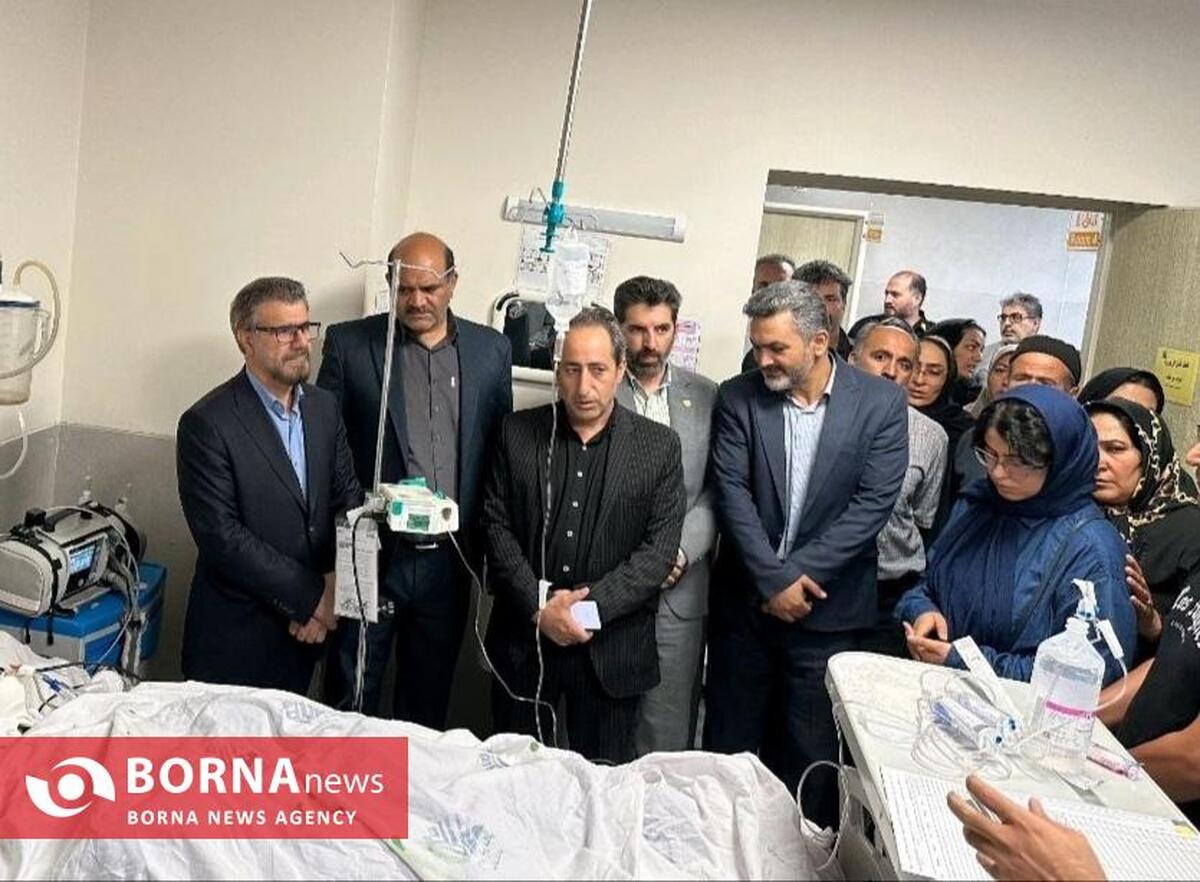 مدیرکل ورزش و جوانان استان کرمانشاه از نایب‌قهرمان جهانی کیک‌بوکسینگ عیادت کرد/ تماس تلفنی استاندار برای پیگیری درمان مریم باباولدینی