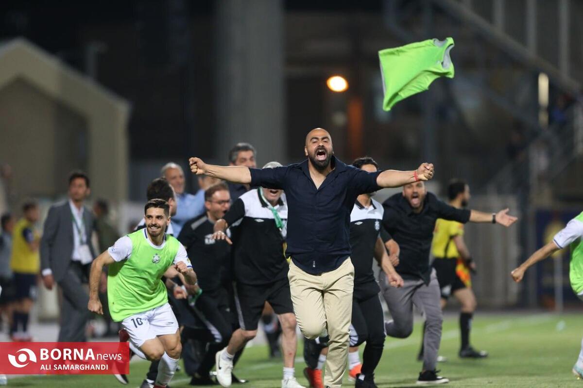 دیدار تیم های فوتبال ملوان _ گل گهر