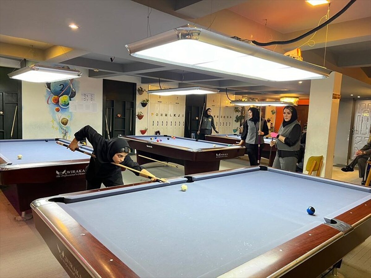 آغاز مسابقات رنکینگ کشوری پاکت بیلیارد بانوان در مشهد