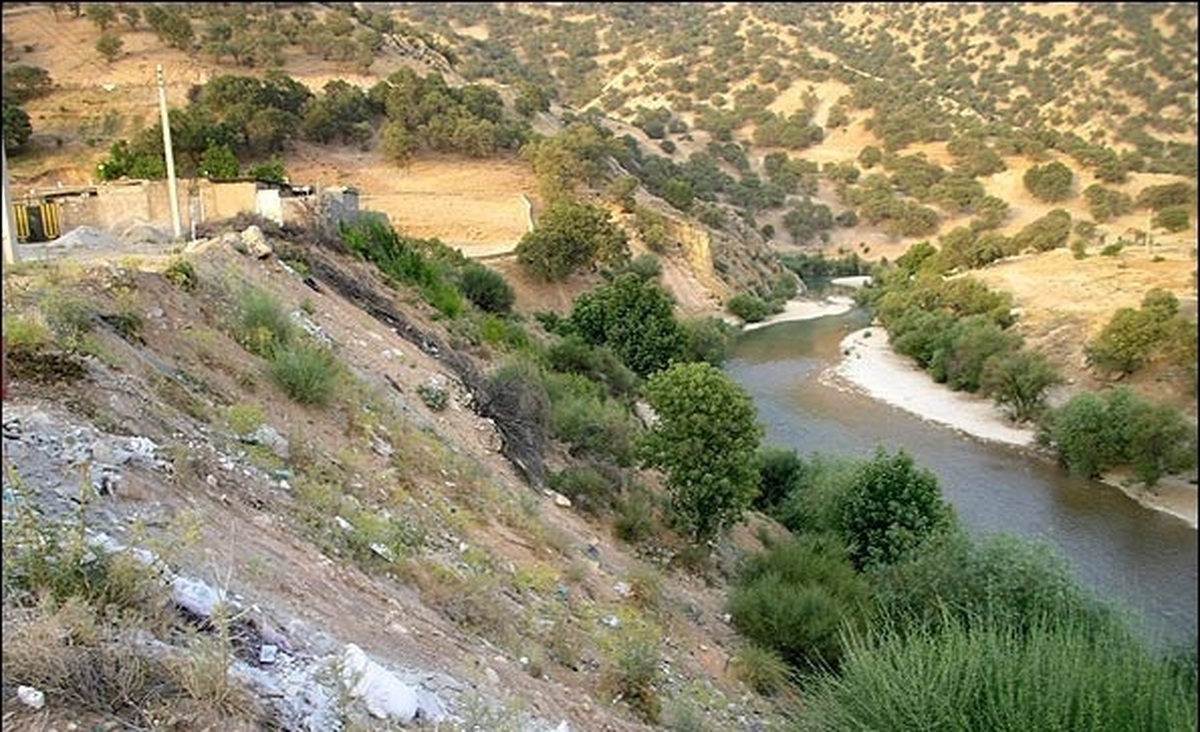 ۵ کانون آلودگی رودخانه بشار در یاسوج شناسایی شد