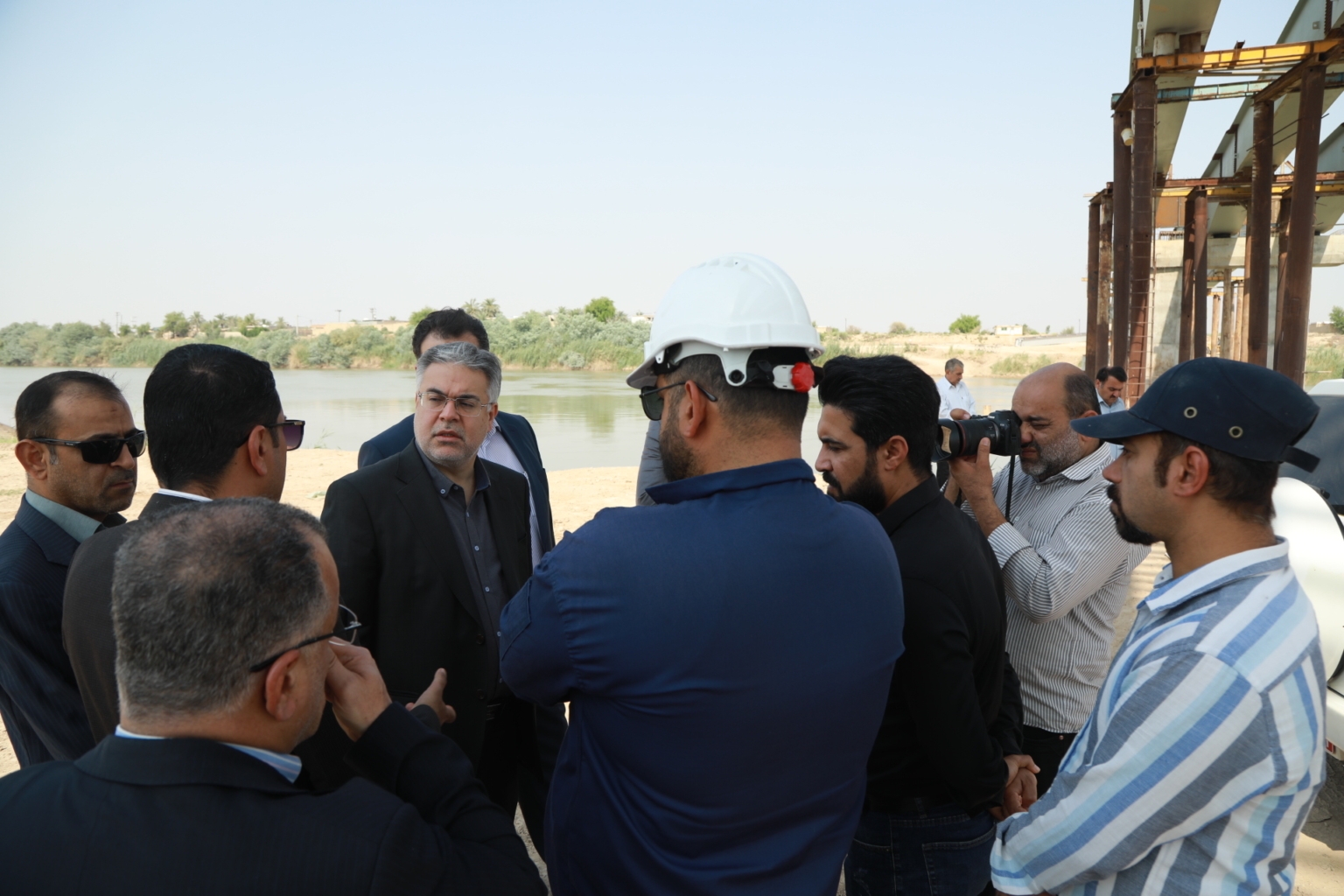 فعالیت اجرایی 3 شیفته برای تکمیل پروژه پل عنافچه و بهره‌برداری طی هفته دولت