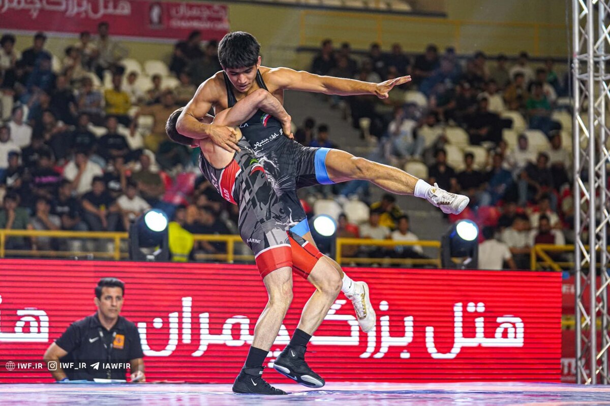 نتایج فینال رقابت‌های بین‌المللی کشتی فرنگی جام تختی مشخص شد