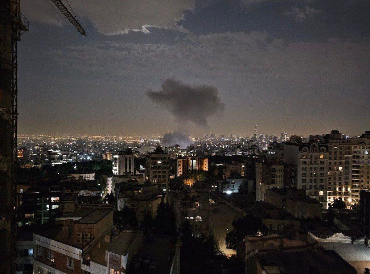 شنیده شدن صدای انفجار در تهران