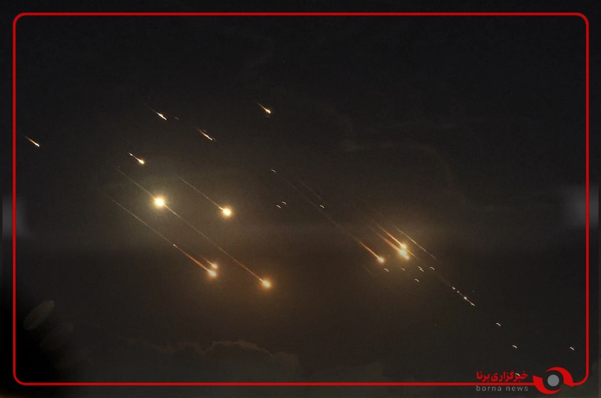 فعالیت پدافند ایران در آسمان