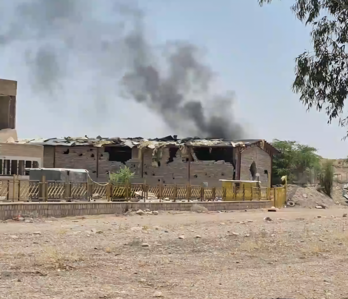 حمله رژیم صهیونیستی به شهرداری موسیان