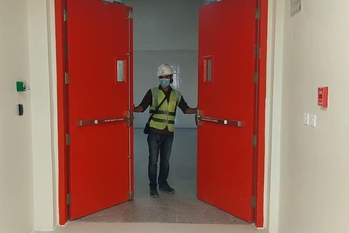 محل نصب درب ضد حریق؛ راهنمای کامل بر اساس قوانین جدید