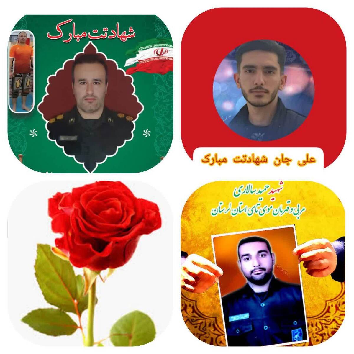 ۴ ورزشکار لرستانی  در زمره شهدای والامقام کشور قرار گرفتند