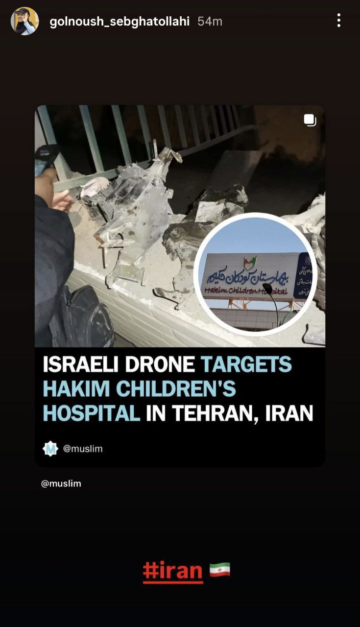 اقدام تحسین‌برانگیز ورزشکار ایرانی در اطلاع‌رسانی جهانی نسبت به حملات رژیم صهیونی + عکس