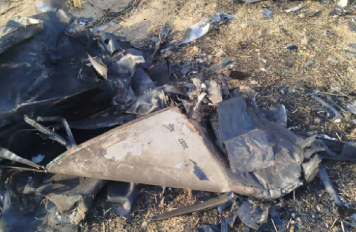 ساقط شدن پهپاد اسرائیلی در دهلران