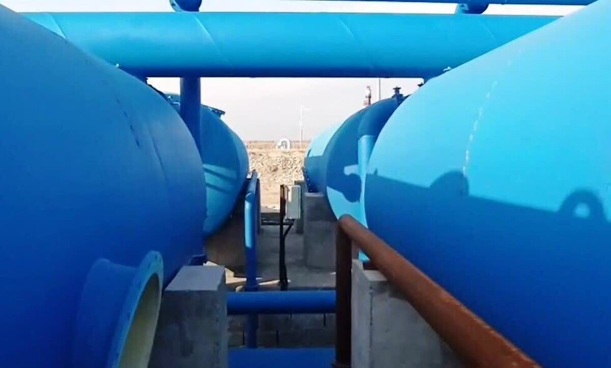 تصفیه خانه آب اصفهان با حداکثر ظرفیت در مدار بهره‌برداری