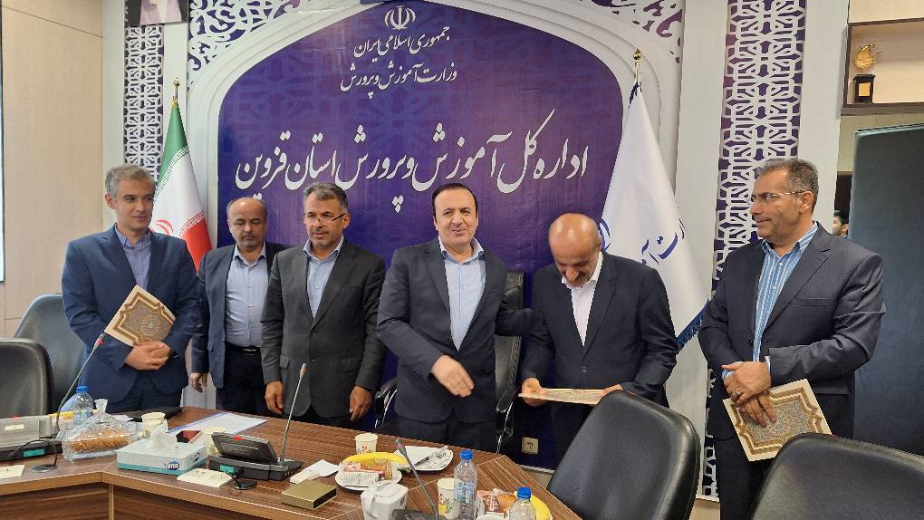 حمایت استاندار قزوین موجب مشارکت بیشتر صنعتگران در ساخت مدرسه شده است